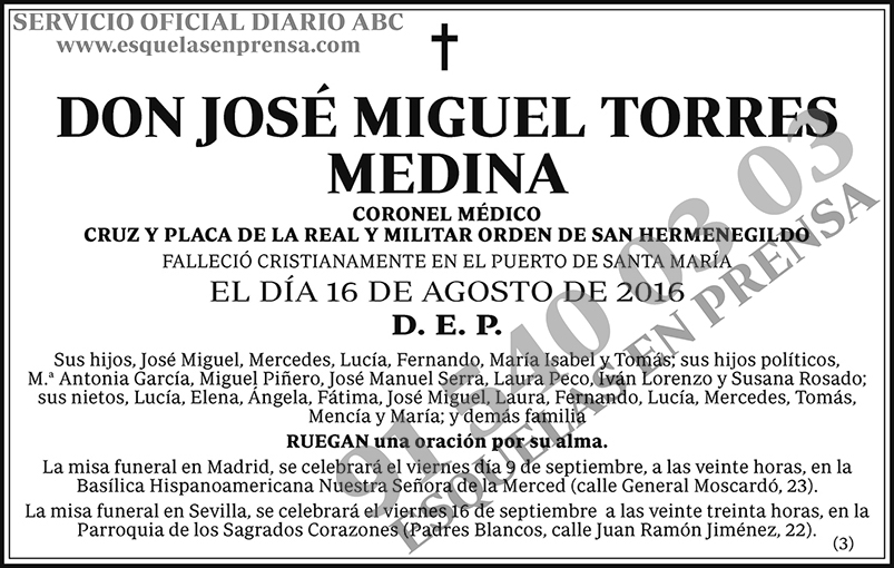 José Miguel Torres Medina